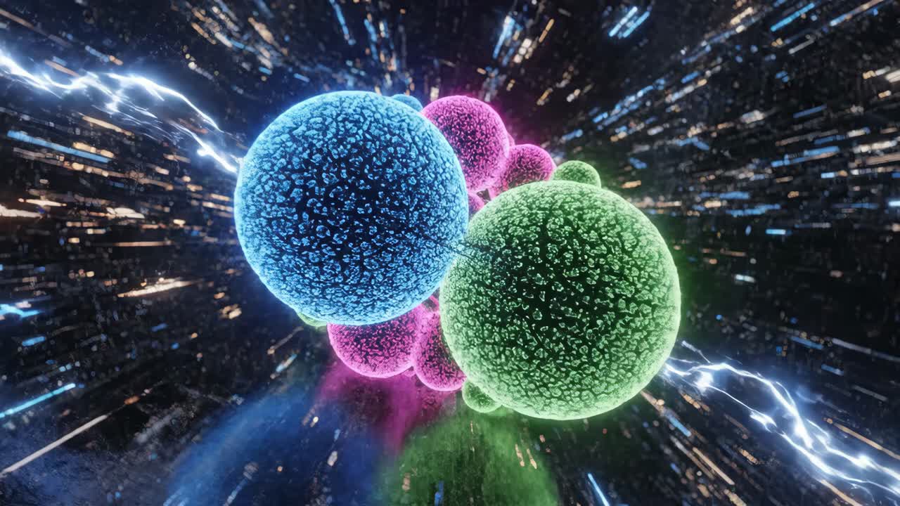 Abstract Spheres Tunnel