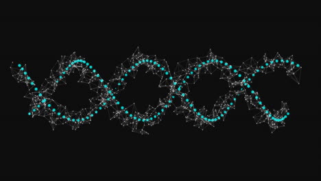 estructura de adn generada digitalmente