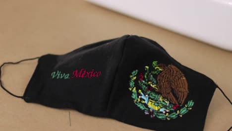 viva méxico, cubrebocas para la pandemia de coronavirus