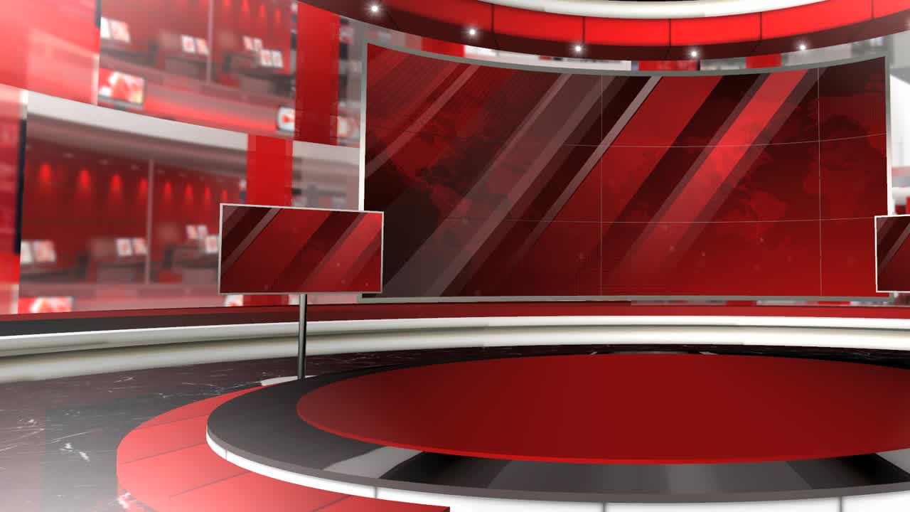 3D Virtual Studio Set Background