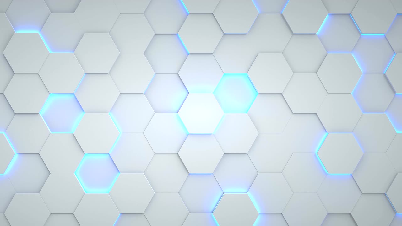 bucle de superficie geométrica de hexágono abstracto