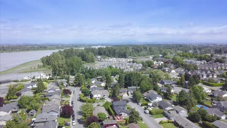 delta,-drone-footage,-ariel,-summer,-wesham-island,-british-columbia,-town,-city