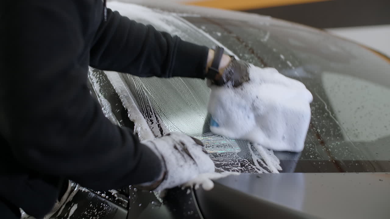 자동차 세탁 세부 사항