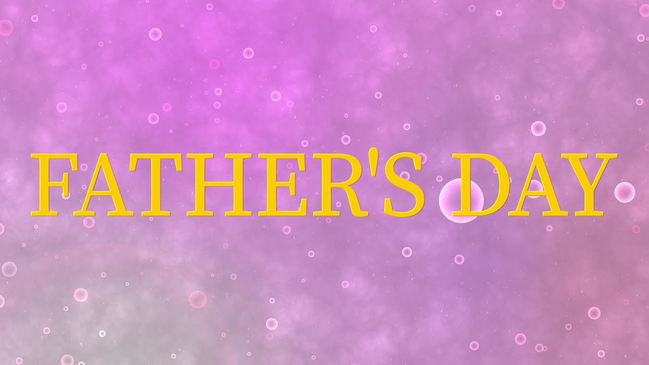 Motion Graphics de Mensagem e Presente para o Dia dos Pais.