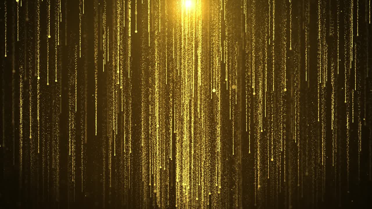 4k abstract background with shining lights sparks and fireworks from particles animation magical