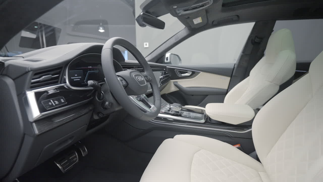 Luxury Audi Q8 Interior View