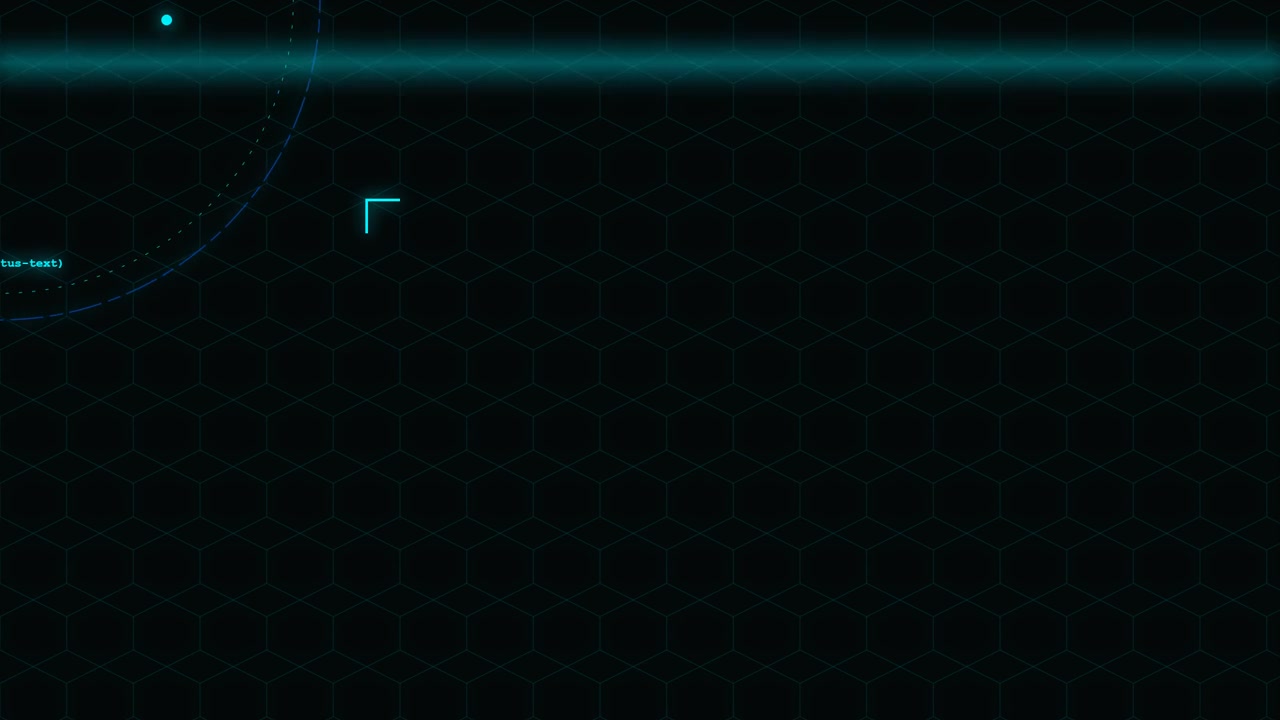 Digital HUD Interface with Scanning Horizontal Light Beam