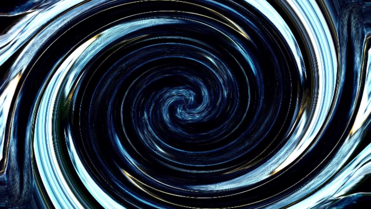 아름다운 다채로운 프랙탈 라인을 가진 독특한  액체 소용돌이 패턴 운동 배경.