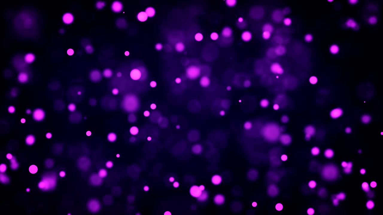 animación de fondo de bokeh abstracto