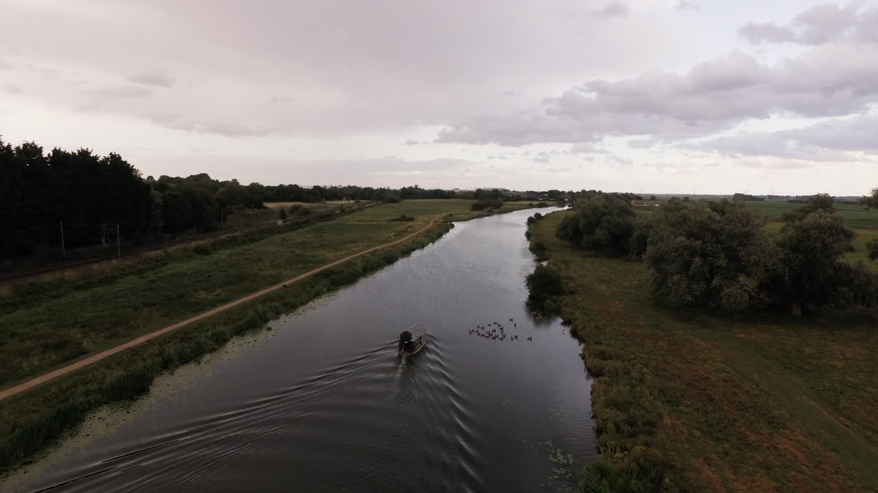 Boat on Canal | Ely | United Kingdom