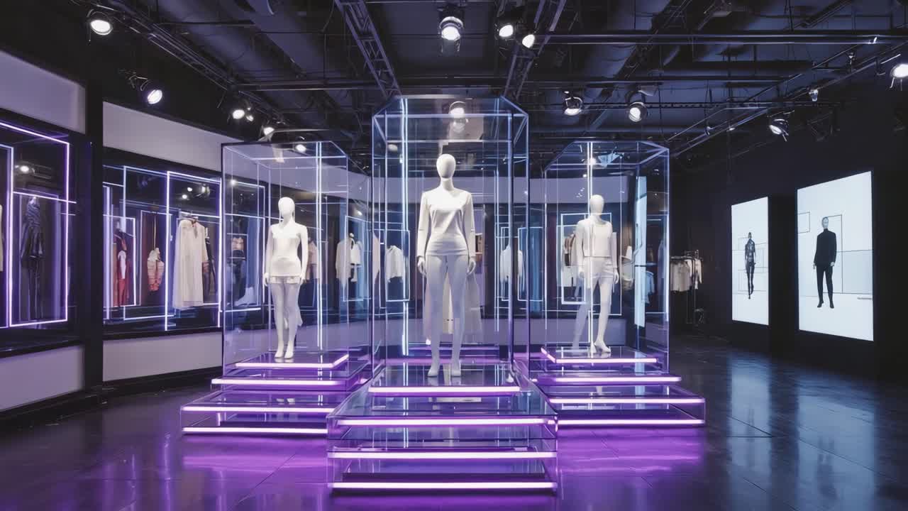Fashion Display with Mannequins