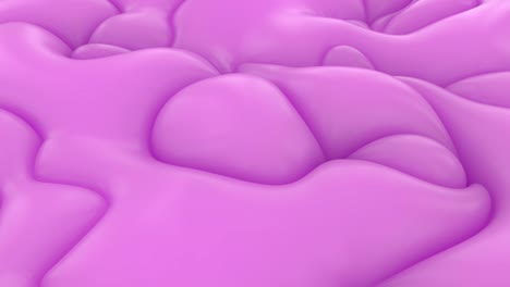 3d looped abstract pastel background. wavy surface with ripples.trendy vibrant texture, fashion textile, graphic design, animated elastic texture.