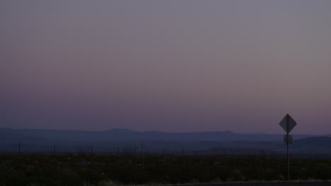 Abenddämmerung,-Schöne-Natur-Im-Westen-Von-Texas