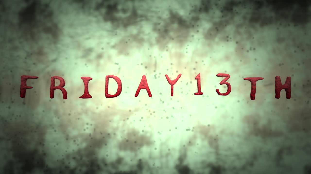 안개와 독성 안개 속에 있는 13일 금요일