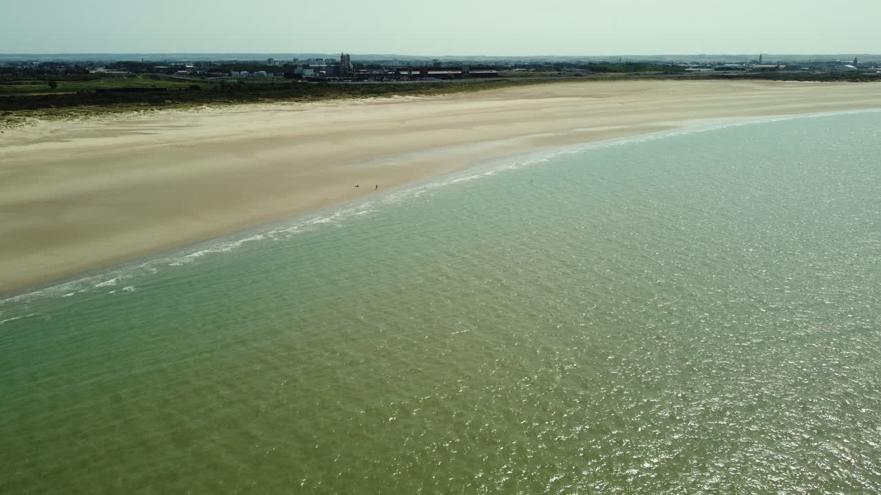 vista aerea de una hermosa playa