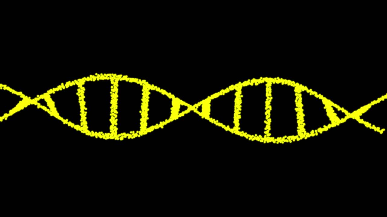 ilustración de doble hélice de adn