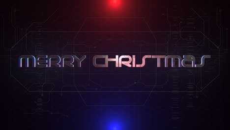 Animation-text-Merry-Christmas-and-cyberpunk-animation-background-with-computer-matrix-and-neon-lines