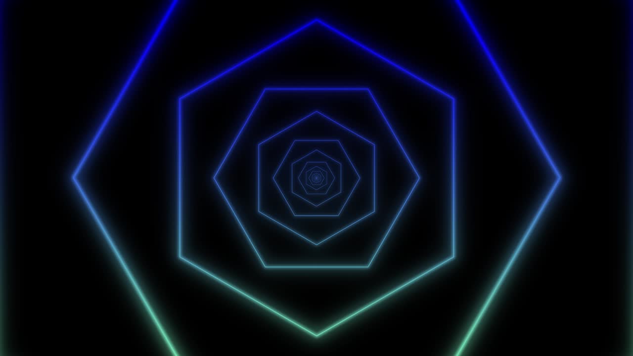 다채로운 육각형 배경 4k