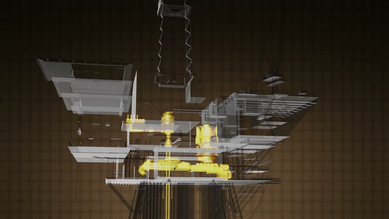 Loop Rotate Oil and Gas CentralPprocessing Platform