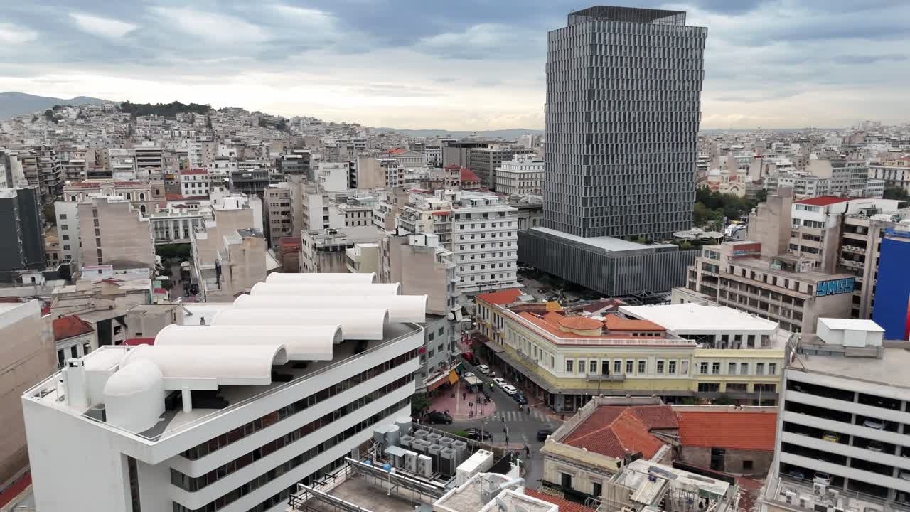 megacity oasis of Athens, Greece and the Pireaus section