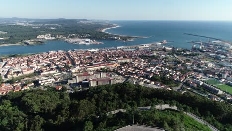 Ciudad-De-Viana-Do-Castelo-Santuario-Diocesano-Viana-Do-Castelo-En-Portugal