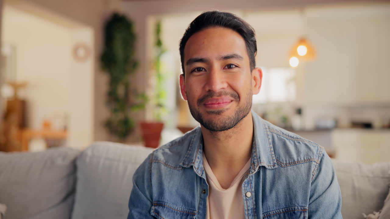 retrato de un hombre feliz