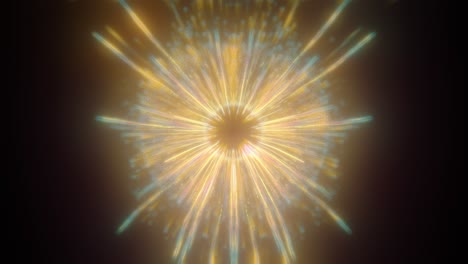 Quantum-energy-blast,-glowing-orange-and-cyan-particle-explosion