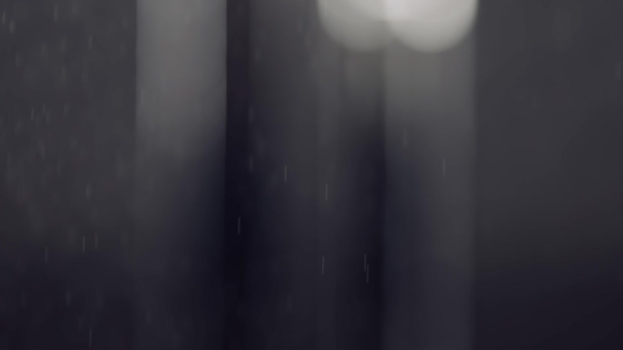 Water droplet mist with grey light bokeh blurred background of atmospheric air