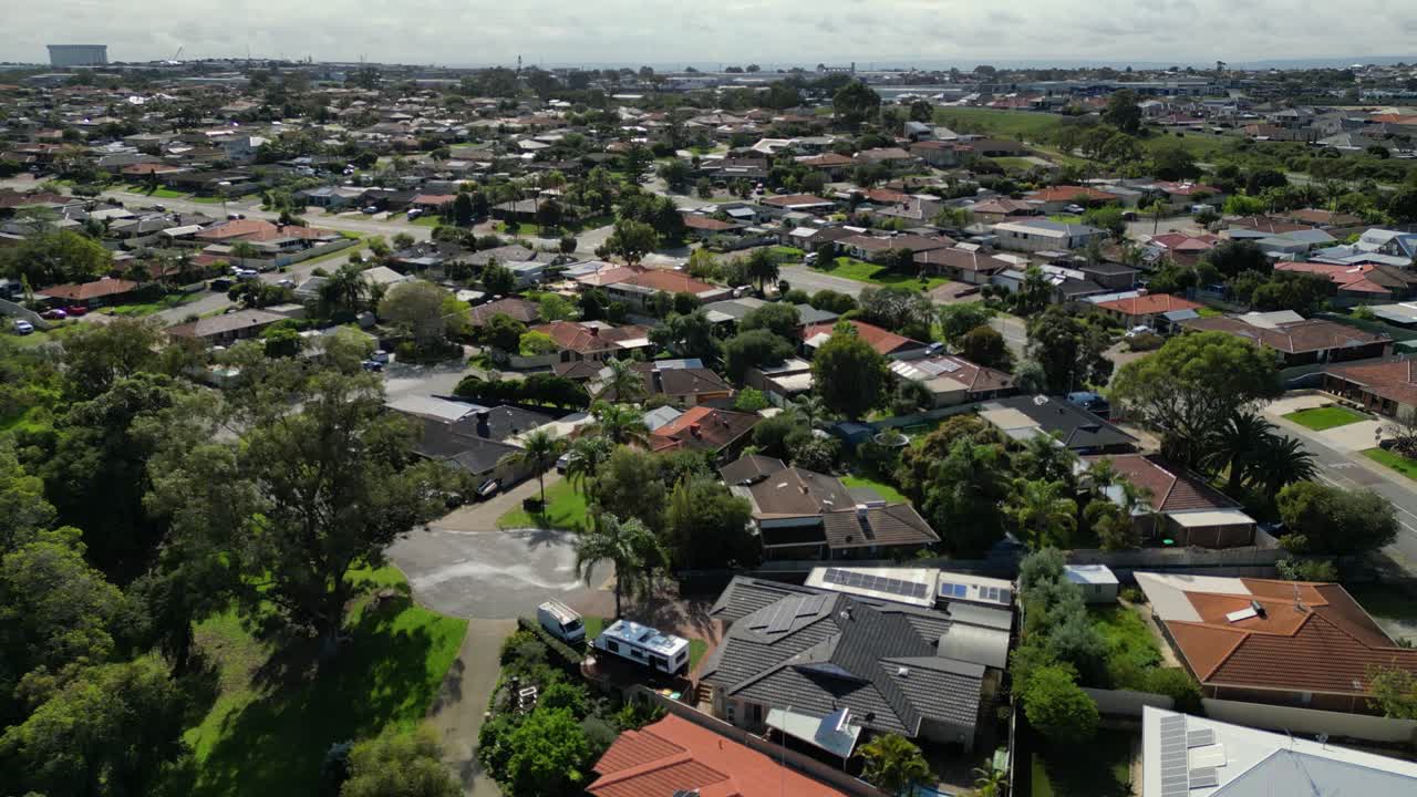 서부 오스트레일리아 의 실제 주 - 퍼스 의 코기 호수 교외 의 항공 사진 - 서부 오스트레일리아