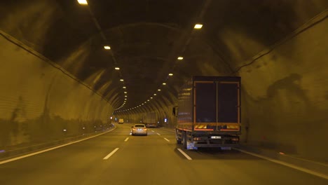 highway tunnel.