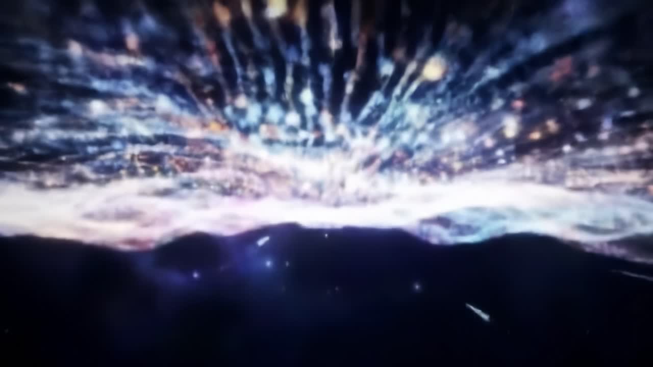 A Stunning Cosmic Journey Through a Vibrant Universe of Shimmering Stars and Celestial Waves, Capturing the Essence of the Cosmic Landscape in Mesmerizing Colors