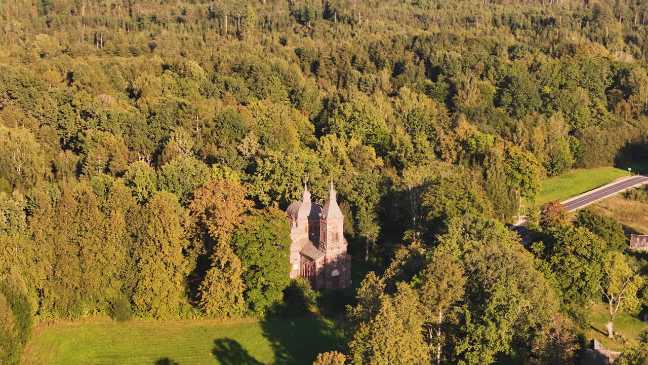 Riga Cathedral Is A Beautiful Church And Historic Landmark Building In Latvia, Northern Europe's Baltic Region.