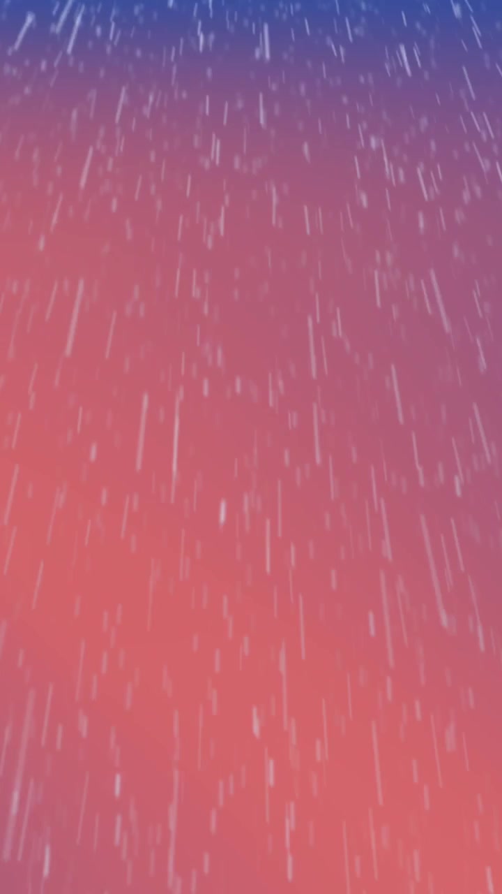 Animation of snow falling over pink to purple background