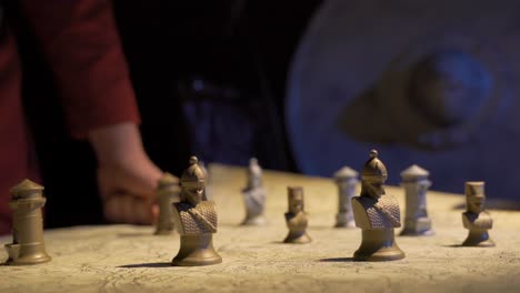 el plan de batalla medieval.