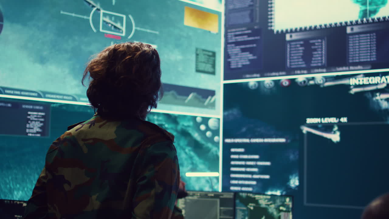 Colonel overseeing special operation to gather intelligence in control center