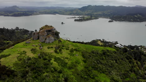 toma aérea de alto ángulo de st