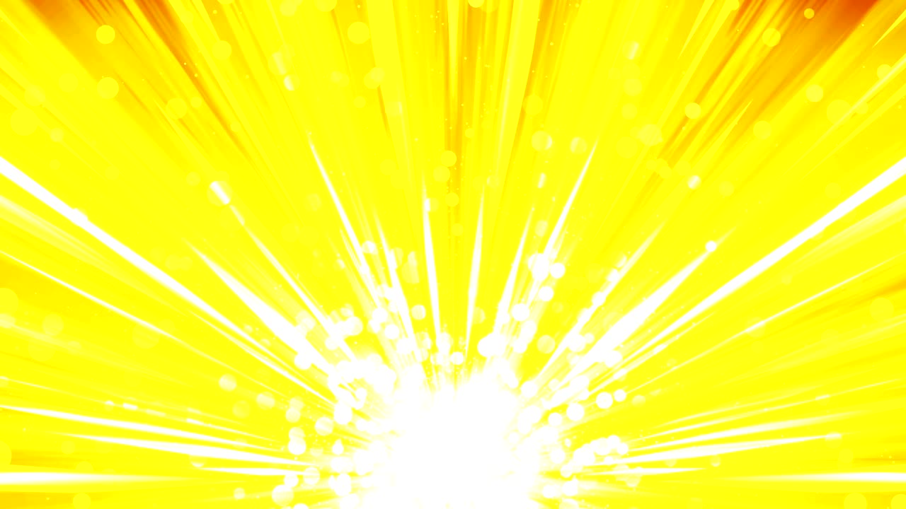 카  애니메이션, 반이는 태양 배경, 하늘의 빛, 추상적인 루프 디자인