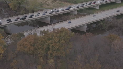 Verkehr-Auf-Der-Autobahn-In-Pennsylvania