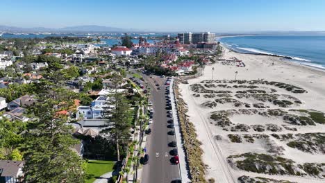 la playa de conorado en san diego, california, estados unidos