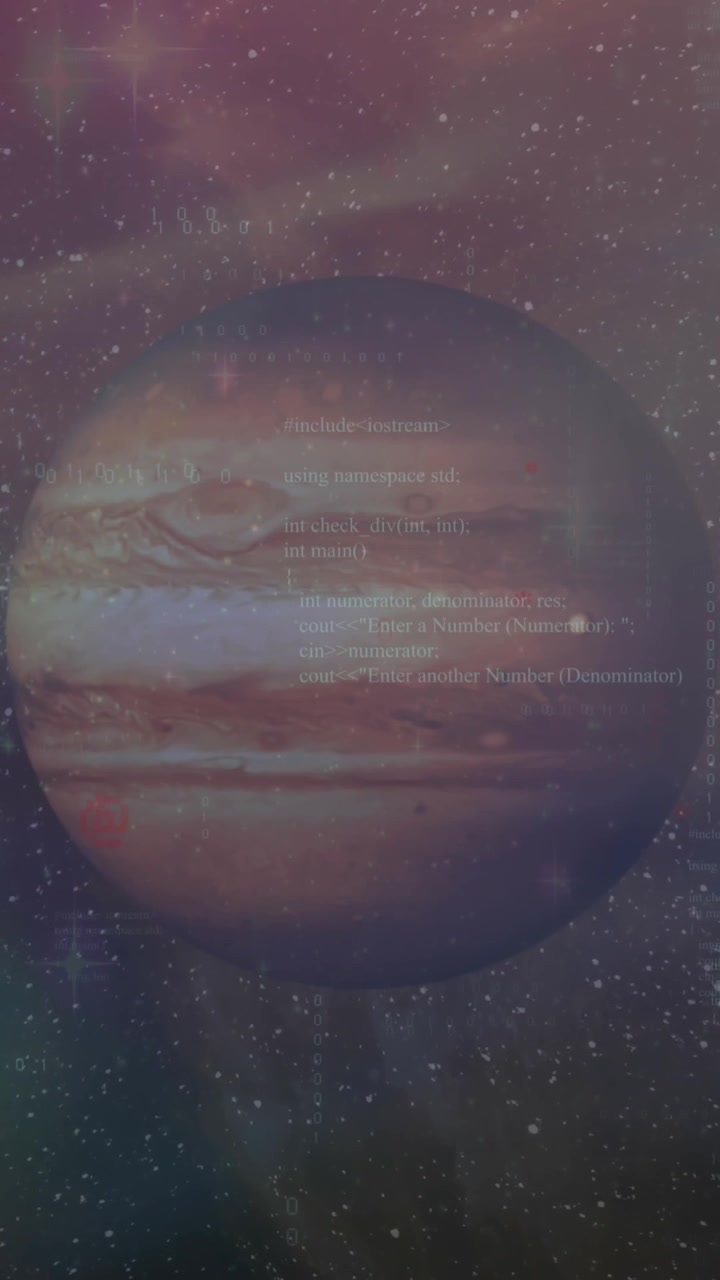 Animation of data processing over globe