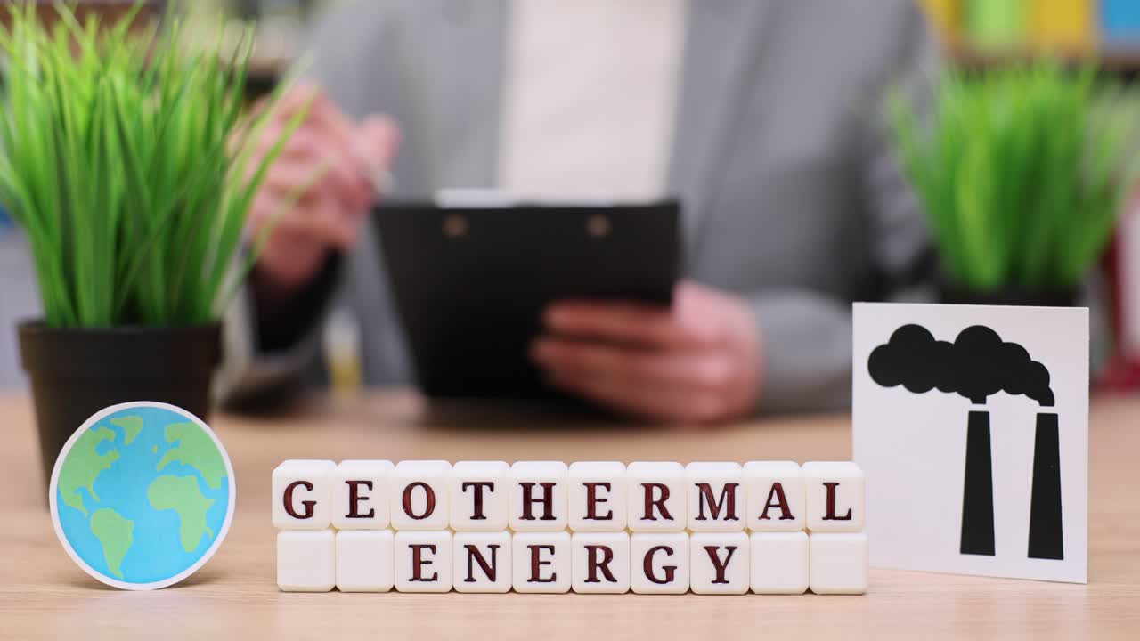 Geothermal Energy Concept