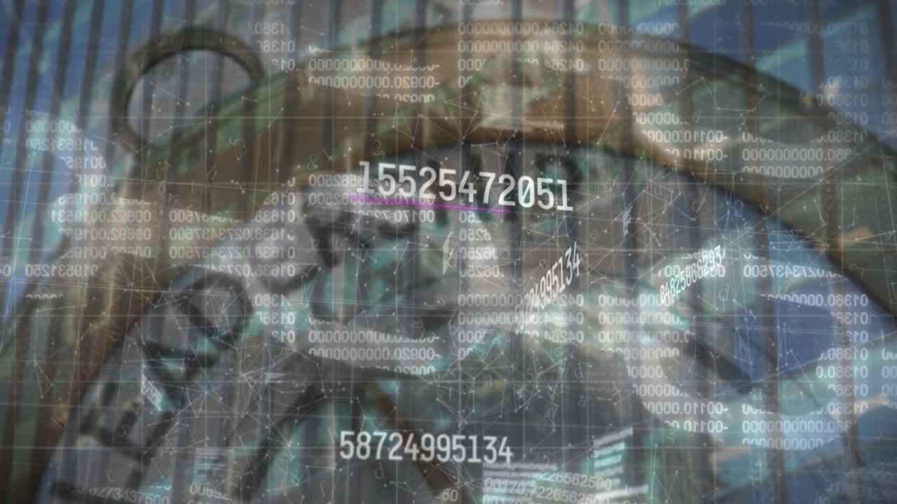 금융 데이터 처리의 24시간 애니메이션