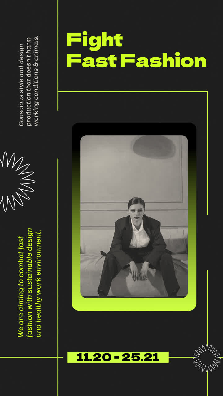 Fight Fast Fashion Campaign Poster