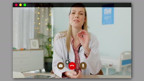 Doctor-talking,-health-and-video-conference