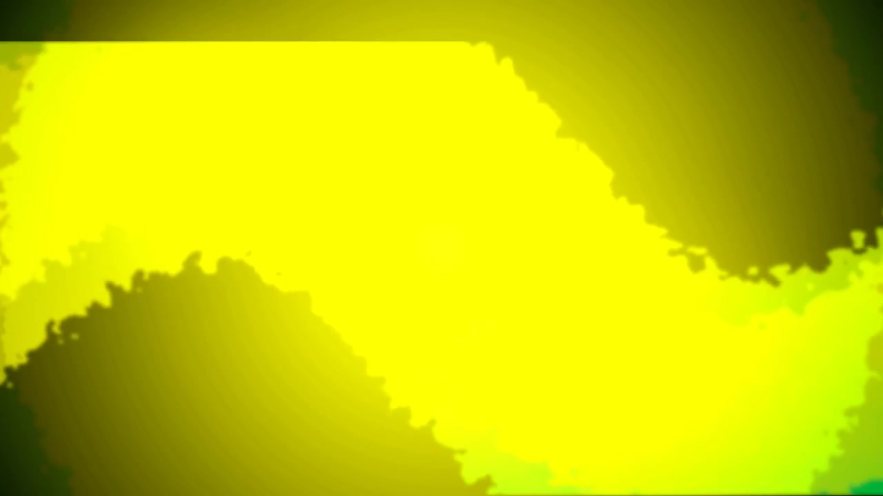 Sfondo astratto animato con gradiente ondulato giallo e verde