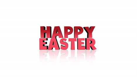 Modern-red-Happy-Easter-text-on-white-gradient