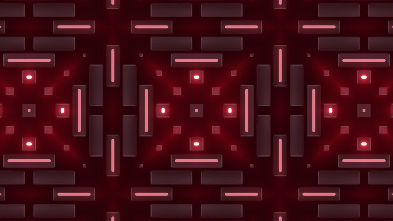 patrón geométrico de neón abstracto