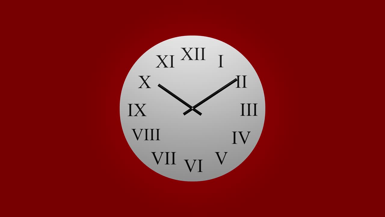 reloj contando hacia atrás 24 horas día velocidad rápida lapso de tiempo 4k hd