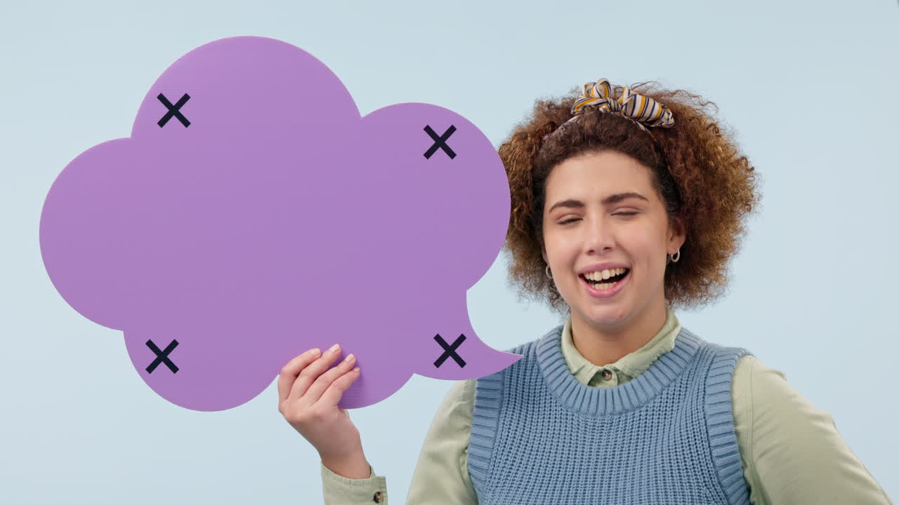 burbuja de habla, maqueta y redes sociales