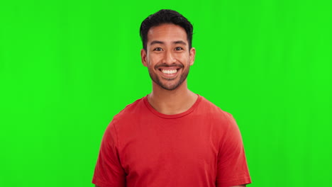 Thinking,-solution-and-man-on-green-screen